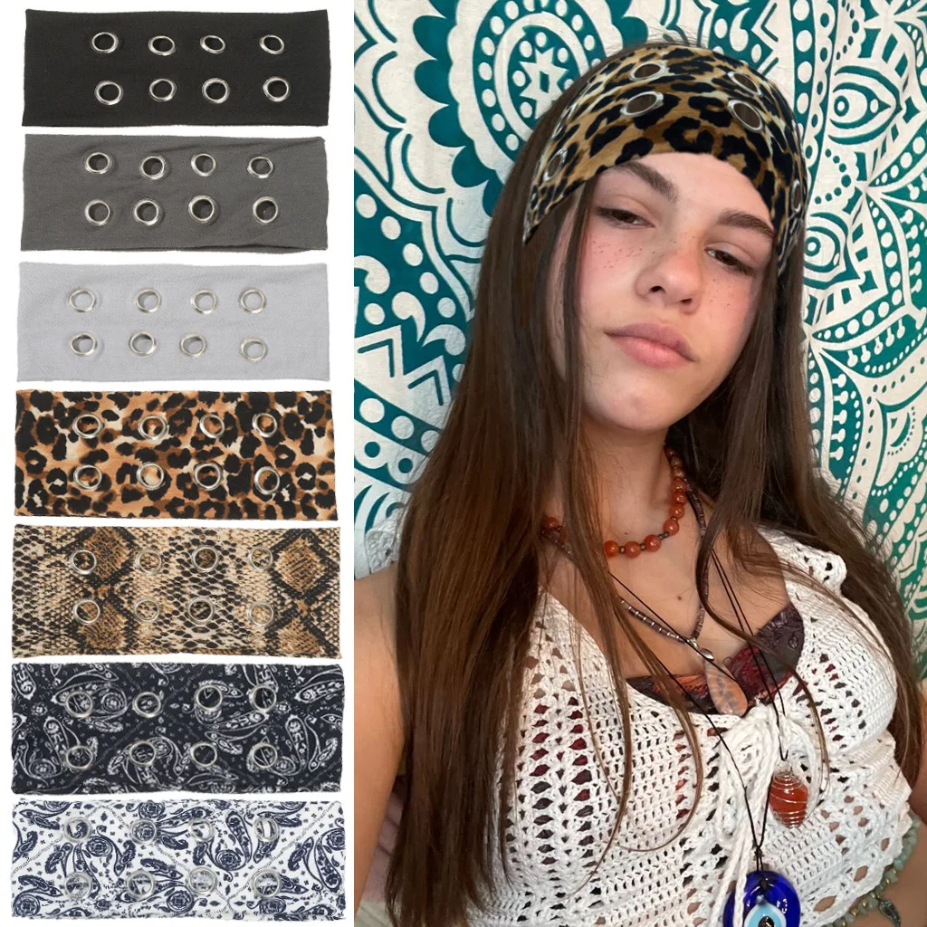 Hollow Eye Headband, Elastic Punk Rock Style, Women's Ruin Style y2k Fashion Headband, Elastic Casual Hair Accessory
Hollow Eye Headband, Elastic Punk Rock Style, Women's Ruin Style y2k Fashion Headband, Elastic Casual Hair Accessory