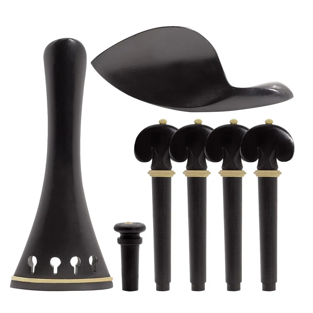 Tail Chin Rest for Violin Accessories Beginners End Peg Replacement Pins Black Kit Fiddle
Tail Chin Rest for Violin Accessories Beginners End Peg Replacement Pins Black Kit Fiddle