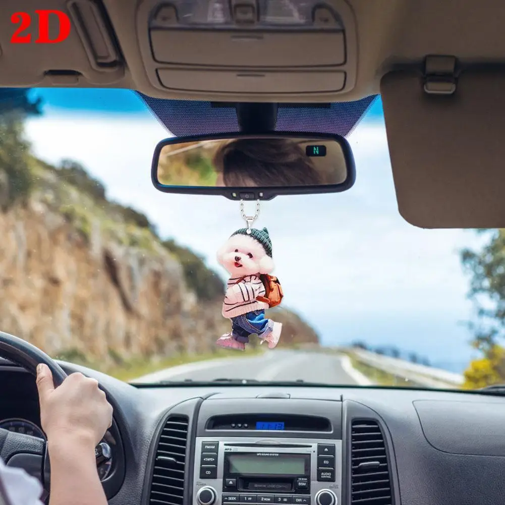 Creative Puppy Man Backpack Pendant Rearview Mirrors Hanging Ornaments Car Interior Decoraction Accessories Gifts
Creative Puppy Man Backpack Pendant Rearview Mirrors Hanging Ornaments Car Interior Decoraction Accessories Gifts