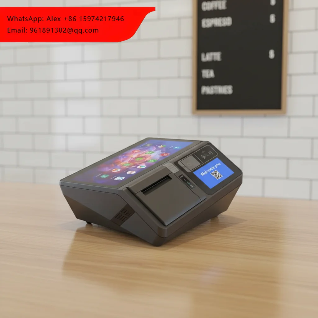 New 11.6 Inch Capacitive Touch Screen All-in-One POS Cash Register Tablet System Linux/Android Wi-Fi 6 80MM Printer 99% SRGB
New 11.6 Inch Capacitive Touch Screen All-in-One POS Cash Register Tablet System Linux/Android Wi-Fi 6 80MM Printer 99% SRGB