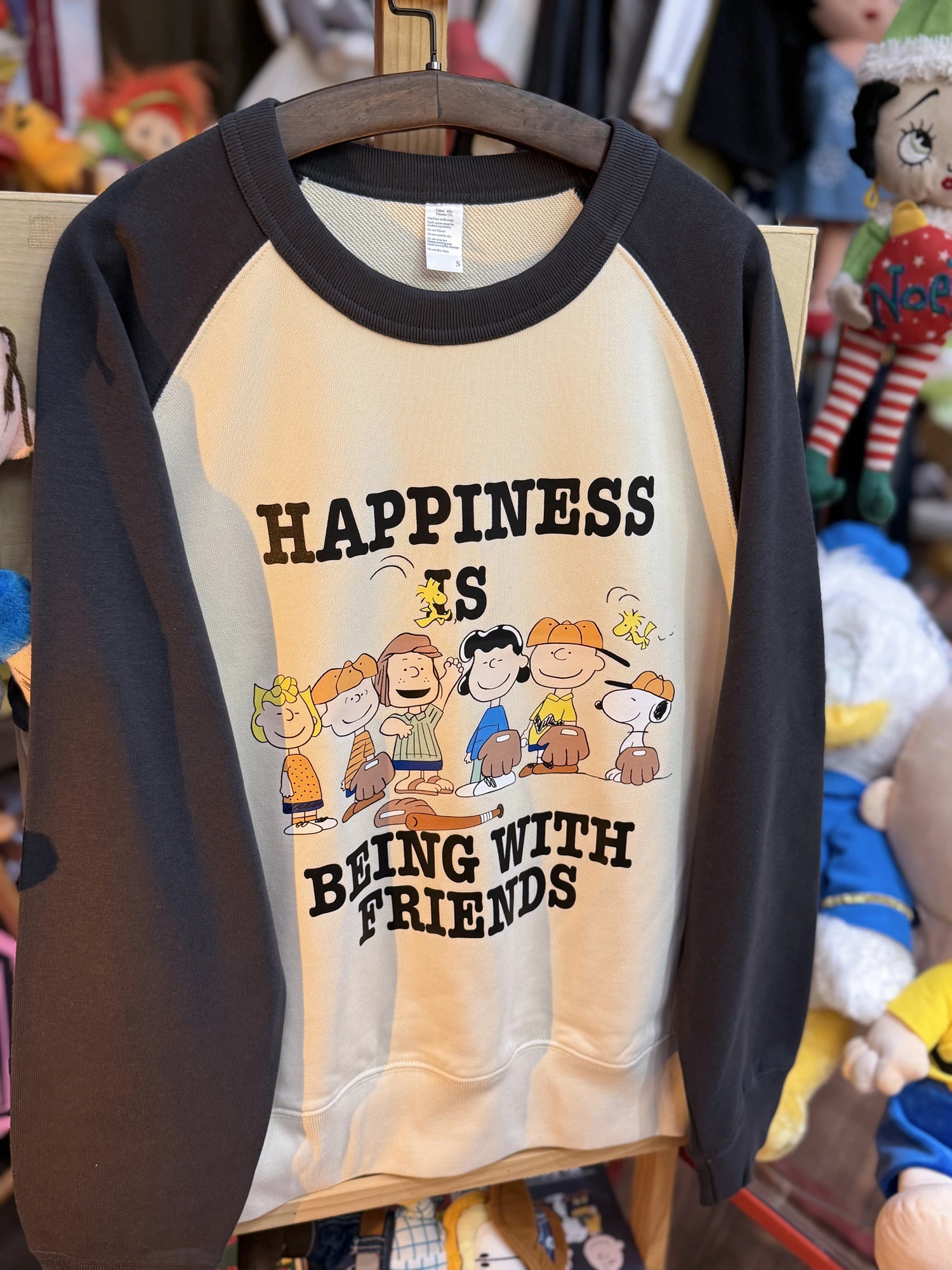 Ретро-американский винтажный коричневый свитшот оверсайз с круглым вырезом и цветными блоками, свободного кроя, женская модная толстовка
Ретро-американский винтажный коричневый свитшот оверсайз с круглым вырезом и цветными блоками, свободного кроя, женская модная толстовка