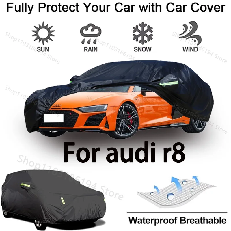Full Car Cover For Audi R8 Outdoor Protective Gear-Snowproof, Sunshield, Waterproof and Dustproof Automobile Accessories
Full Car Cover For Audi R8 Outdoor Protective Gear-Snowproof, Sunshield, Waterproof and Dustproof Automobile Accessories
