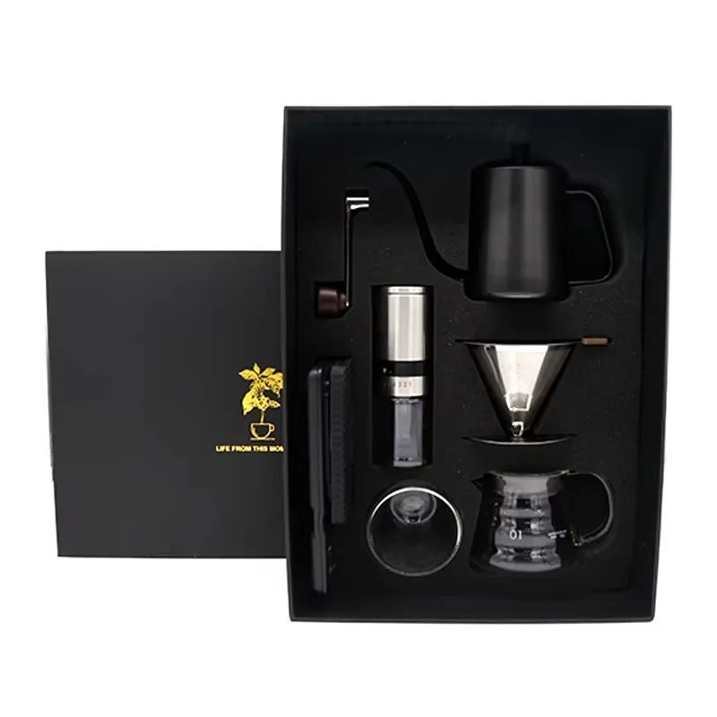 Hot Sale Reusable New Design Drip Coffee Set Pour Over Coffee Maker Grinder Maker Gift Coffee Filter Set
Hot Sale Reusable New Design Drip Coffee Set Pour Over Coffee Maker Grinder Maker Gift Coffee Filter Set
