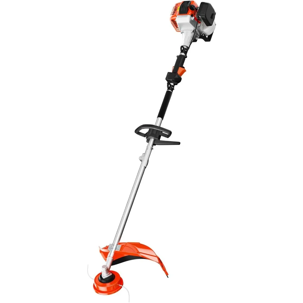 36cc Gas Trimmer Edger Mower, 3-in-1 Weed Wacker with Powerful 2-Stroke Engine, Quick Start for Large Yards
36cc Gas Trimmer Edger Mower, 3-in-1 Weed Wacker with Powerful 2-Stroke Engine, Quick Start for Large Yards