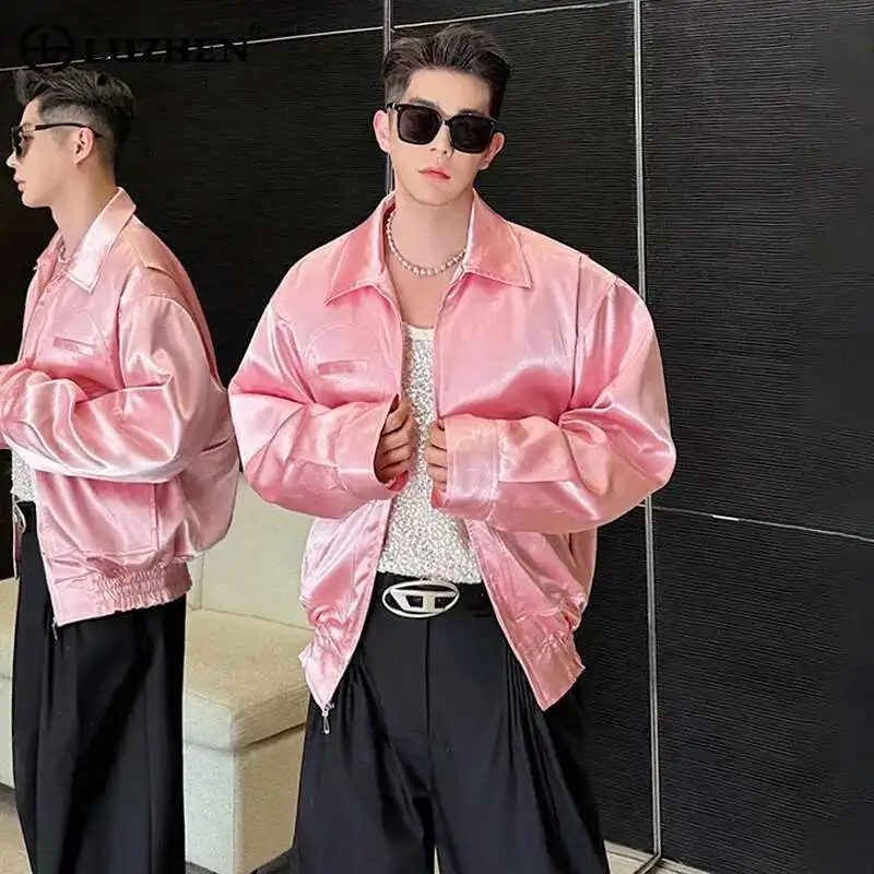 LUZHEN 2025 New Trendy Personality Splicing Design Jacket Korean Original Men's Elegant Solid Color Outwear Light Luxury LZ7070
LUZHEN 2025 New Trendy Personality Splicing Design Jacket Korean Original Men's Elegant Solid Color Outwear Light Luxury LZ7070