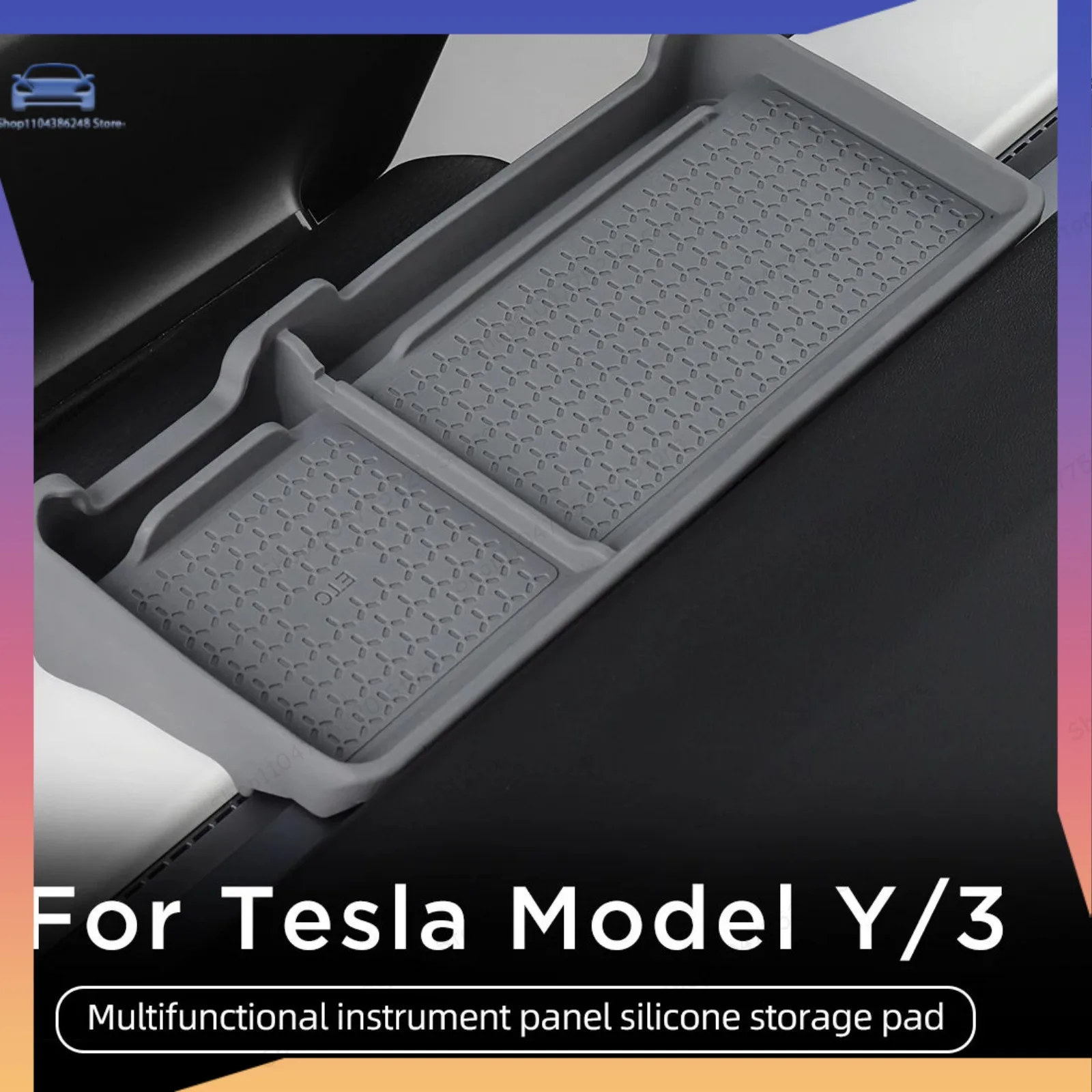Anti-Slip Mat Instrument Panel Silicone Storage Pad Phone Holder Car Accessories For Tesla Model 3 Model Y 2023
Anti-Slip Mat Instrument Panel Silicone Storage Pad Phone Holder Car Accessories For Tesla Model 3 Model Y 2023