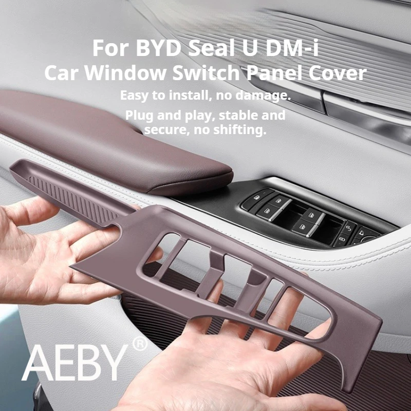 AEBY для BYD Seal U DM-i 2020-2025, крышка панели переключателя окна автомобиля, пыленепроницаемый защитный силиконовый коврик, Стайлинг салона автомобиля
AEBY для BYD Seal U DM-i 2020-2025, крышка панели переключателя окна автомобиля, пыленепроницаемый защитный силиконовый коврик, Стайлинг салона автомобиля