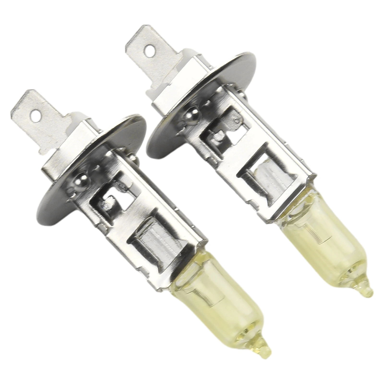 Высококачественные фары, галогенная лампа H1, галогенная, серебристо-желтая, 12 В-24 В постоянного тока, 2 шт., фары для ходовых огней автомобиля
Высококачественные фары, галогенная лампа H1, галогенная, серебристо-желтая, 12 В-24 В постоянного тока, 2 шт., фары для ходовых огней автомобиля