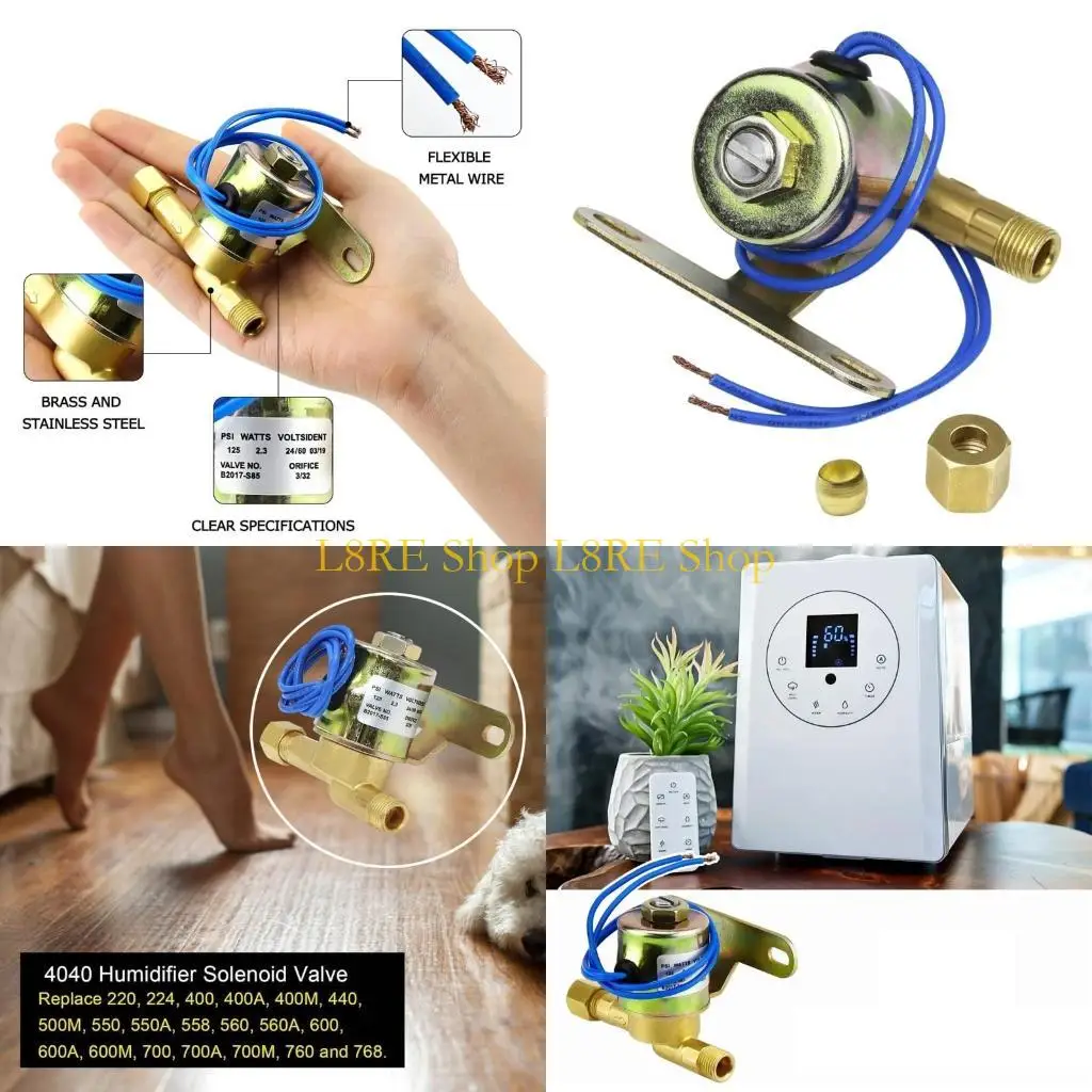 L8RE 4040 Humidifier Solenoid Valves Replacement Part Humidifier Solenoid Valves for Aprilaire 220 224 400 400A 400M 440 500
L8RE 4040 Humidifier Solenoid Valves Replacement Part Humidifier Solenoid Valves for Aprilaire 220 224 400 400A 400M 440 500
