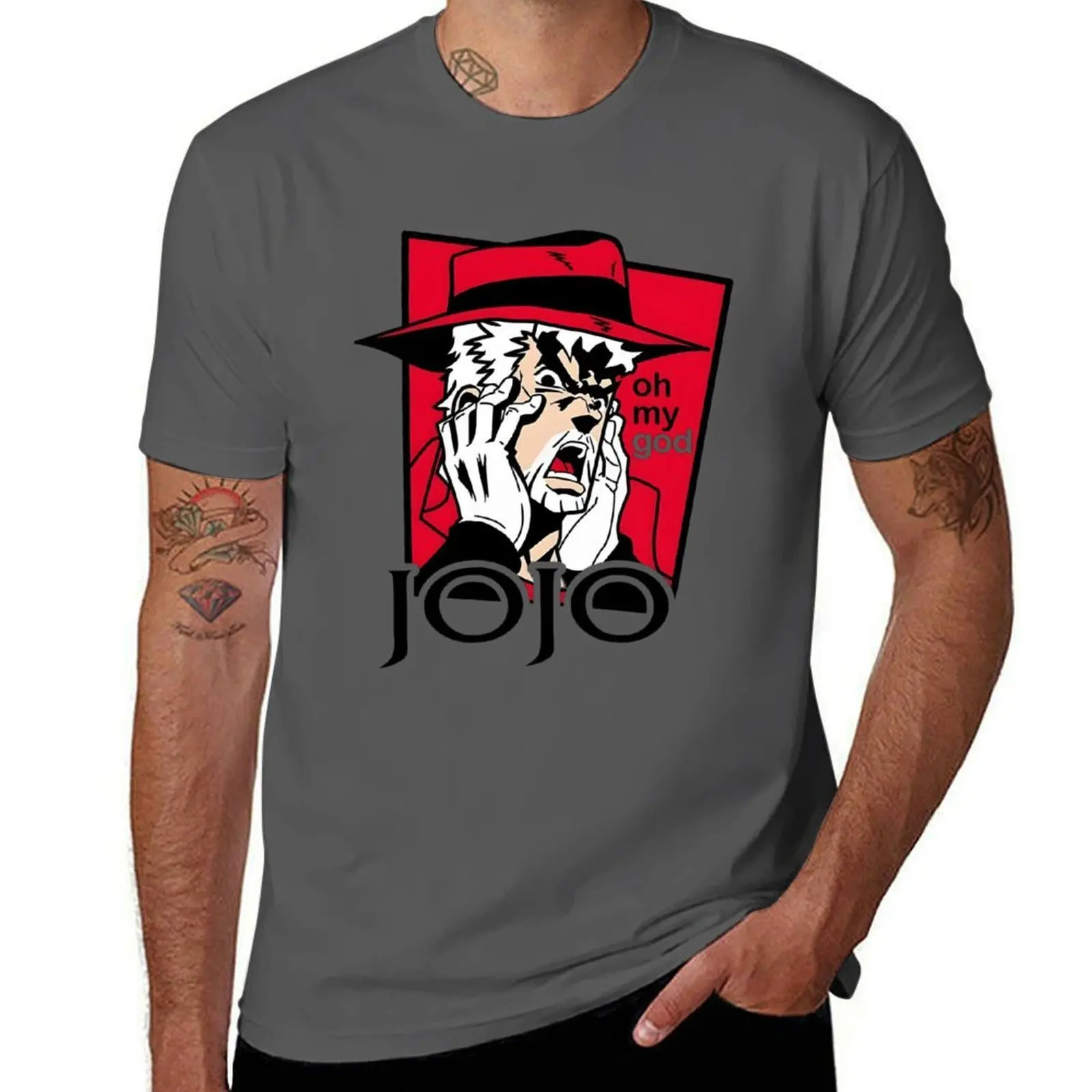 Powerful stand user T-Shirt Casual Streetwear Short Sleeve Tee
Powerful stand user T-Shirt Casual Streetwear Short Sleeve Tee
