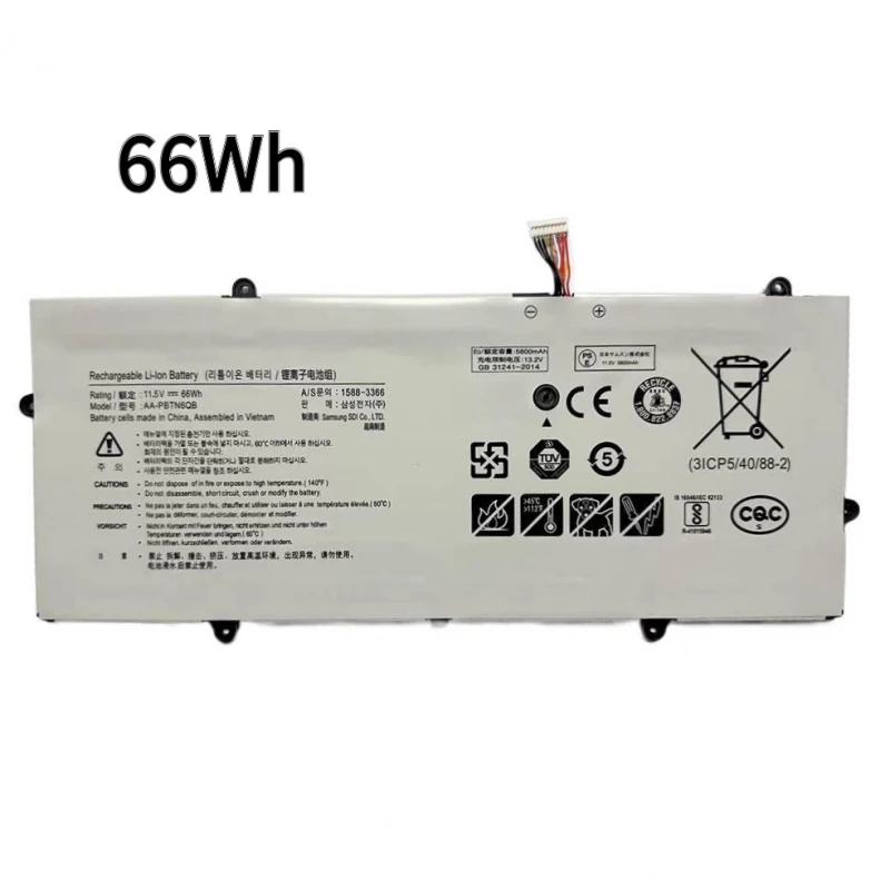 New High Capacity 5800mAh/66Wh AA-PBTN6QB Compatible Battery For Samsung Notebook 9 900X5N NP900X5N NT900X5N 900X3N Ultrabook
New High Capacity 5800mAh/66Wh AA-PBTN6QB Compatible Battery For Samsung Notebook 9 900X5N NP900X5N NT900X5N 900X3N Ultrabook