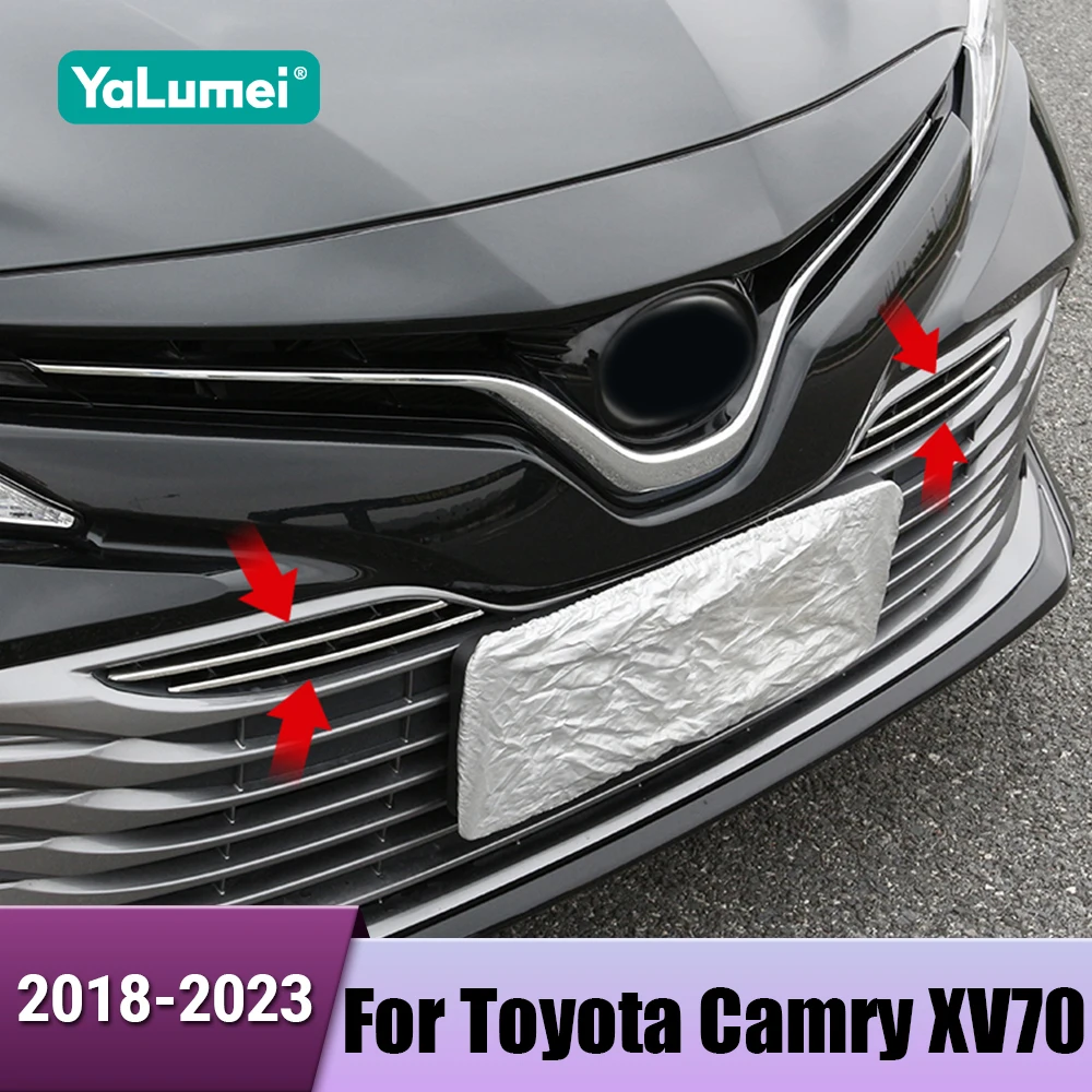 Stainless Car Front Middle Net Grille Frame Decorative Strip Accessories For Toyota Camry XV70 2018 2019 2020 2021 2022 2023
Stainless Car Front Middle Net Grille Frame Decorative Strip Accessories For Toyota Camry XV70 2018 2019 2020 2021 2022 2023