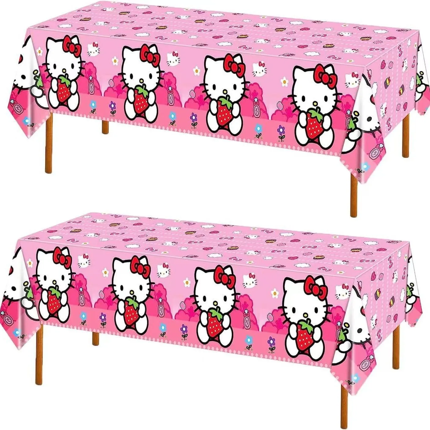 Sanrio Hello Kitty Birthday Party Tablecloth Disposable Plastic Tablecloth for Pink Hello Kitty Birthday Party Theme Decoration
Sanrio Hello Kitty Birthday Party Tablecloth Disposable Plastic Tablecloth for Pink Hello Kitty Birthday Party Theme Decoration