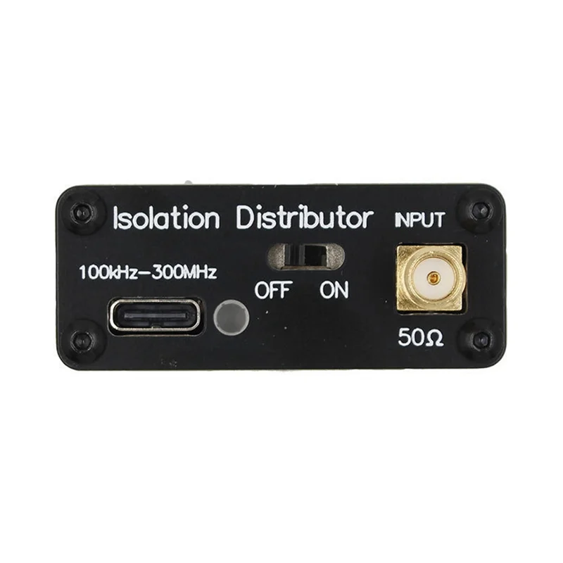 ABKO-RF Splitter Активный RF изолированный распределитель для источника GPSDO Устройство распределения RF от 100 кГц до 150 МГц для радиочастотного сигнала Радио Ant
ABKO-RF Splitter Активный RF изолированный распределитель для источника GPSDO Устройство распределения RF от 100 кГц до 150 МГц для радиочастотного сигнала Радио Ant