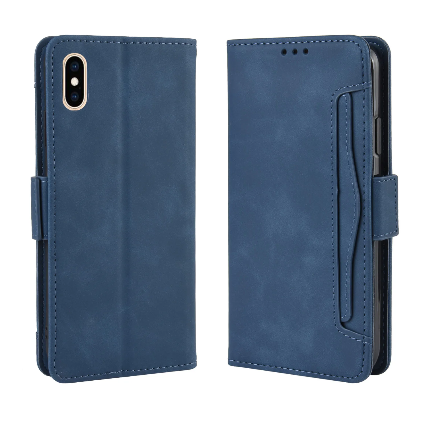 Flip Leather Cover For Apple iPhone XS Max 6.5" Separate Type Magnetic button Many Card Slot Wallet Fall prevention Phone Case
Flip Leather Cover For Apple iPhone XS Max 6.5" Separate Type Magnetic button Many Card Slot Wallet Fall prevention Phone Case