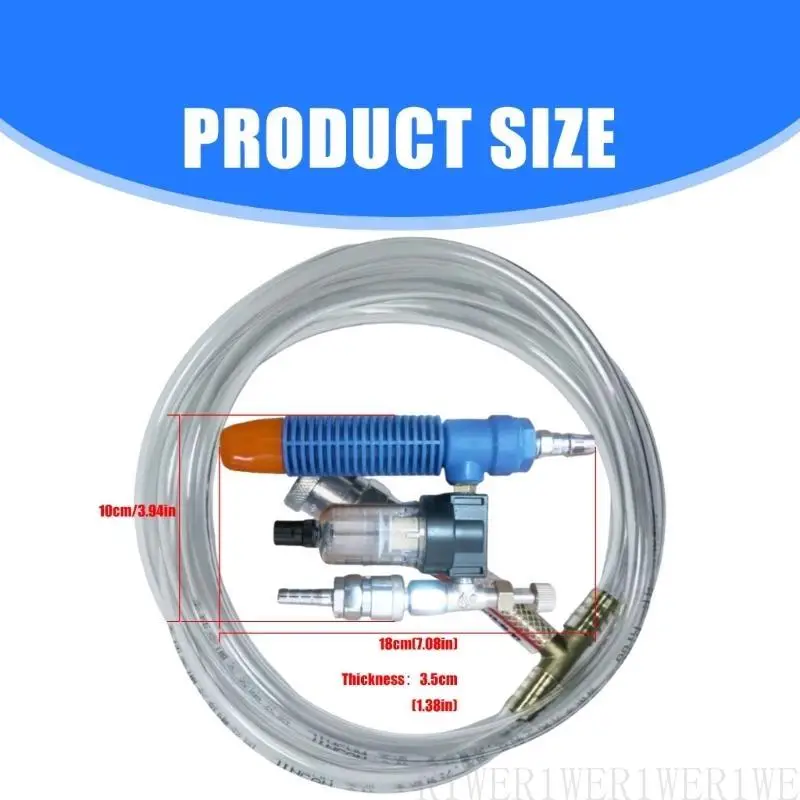 R1WE Vortexes Tube Cooling Vest for Welding and High Temperature Work Environment With Nylon Belt and Quick Connector
R1WE Vortexes Tube Cooling Vest for Welding and High Temperature Work Environment With Nylon Belt and Quick Connector