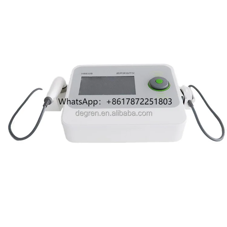 Hospital Clinic Home Use Ultrasound Therapy 1MHZ and 3MHZ Therapeutic Ultrasound Physiotherapy Equipment for Muscle Recovery
Hospital Clinic Home Use Ultrasound Therapy 1MHZ and 3MHZ Therapeutic Ultrasound Physiotherapy Equipment for Muscle Recovery