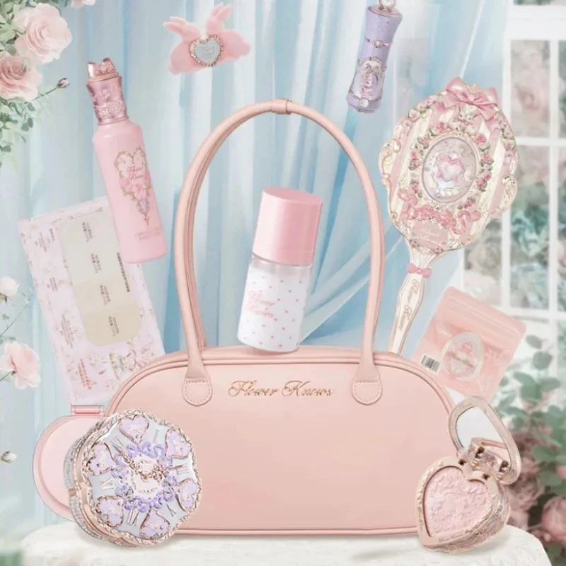 Flowerknows Makeup Sets Lip Jelly,Blush,Air Cushion BB Cream,Brightening Concealer,Hydrating Essence & Cosmetic Bag 10Pcs
Flowerknows Makeup Sets Lip Jelly,Blush,Air Cushion BB Cream,Brightening Concealer,Hydrating Essence & Cosmetic Bag 10Pcs