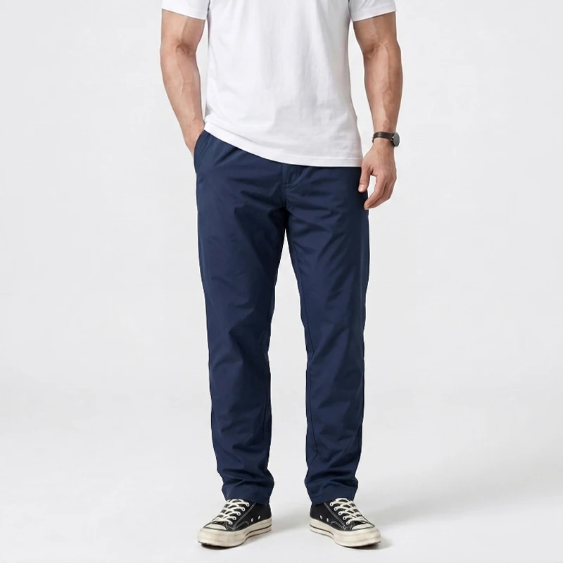 Spring Summer Thin Men Vintage Pants Loose Straight Solid Wrinkle Resistant Casual Trousers 2216
Spring Summer Thin Men Vintage Pants Loose Straight Solid Wrinkle Resistant Casual Trousers 2216