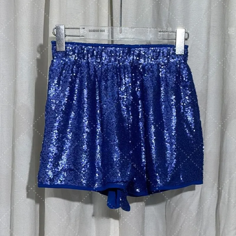 Fashionable Heavy-Duty Shiny Sequin High-Waist Pocket Shorts Women's Loose Versatile Casual Pants Asymmetric Commute Style
Fashionable Heavy-Duty Shiny Sequin High-Waist Pocket Shorts Women's Loose Versatile Casual Pants Asymmetric Commute Style