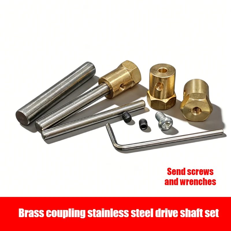 Brass Hex Coupling 3/4/5/6/7/8mm Model Parts Stainless Steel Transmission Shaft Round Rod 50mm
Brass Hex Coupling 3/4/5/6/7/8mm Model Parts Stainless Steel Transmission Shaft Round Rod 50mm