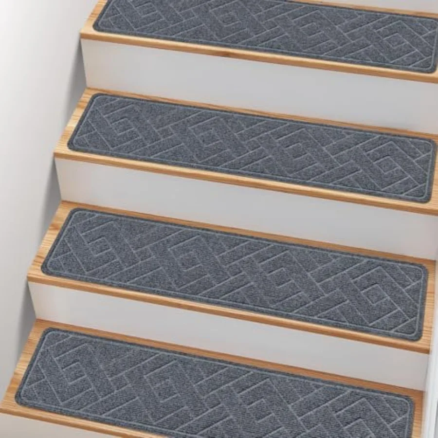 Non Slip Stair Treads for Wooden Steps, 5 Pack Stairs Carpet Treads Indoor with Reusable Peel and Stick Adhesive for Elders and
Non Slip Stair Treads for Wooden Steps, 5 Pack Stairs Carpet Treads Indoor with Reusable Peel and Stick Adhesive for Elders and