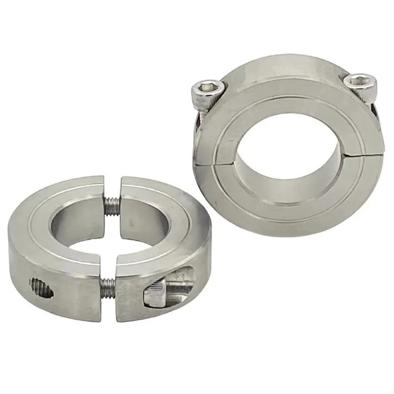 -FTGT Stainless Steel Shaft Collar Lock Retaining Double Split Separable Clamp Set Screw Ring Accessories
-FTGT Stainless Steel Shaft Collar Lock Retaining Double Split Separable Clamp Set Screw Ring Accessories