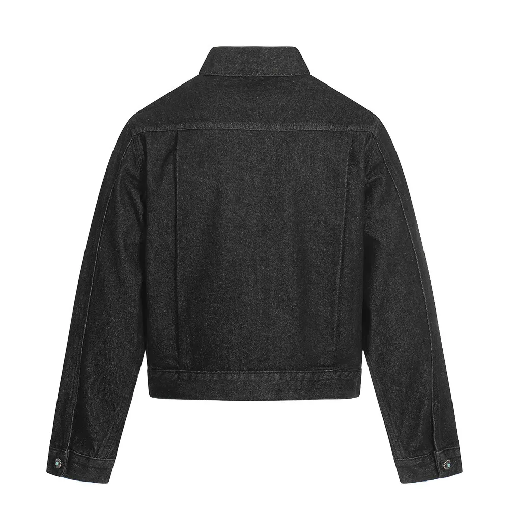 Mens Jacket Punk Vintage Streetwear Black Denim Short Coat Metal Buckle Studded Design Pleated Detail Retro Cool Hip Hop Fashion 22 Sf8a65a2e0a90444ba8be3804ef8b172d4