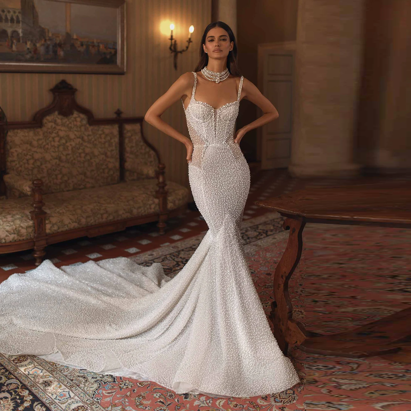 Sharon Said сексуальное белое свадебное платье русалки без рукавов с открытой спиной 2025, корсет из жемчужного тюля, блестящее платье невесты SW205, индивидуальное
Sharon Said сексуальное белое свадебное платье русалки без рукавов с открытой спиной 2025, корсет из жемчужного тюля, блестящее платье невесты SW205, индивидуальное