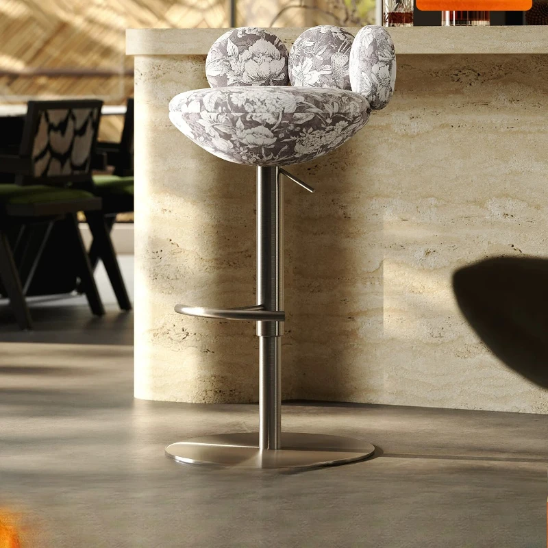 Retro style bar chair, stainless steel home living room
Retro style bar chair, stainless steel home living room