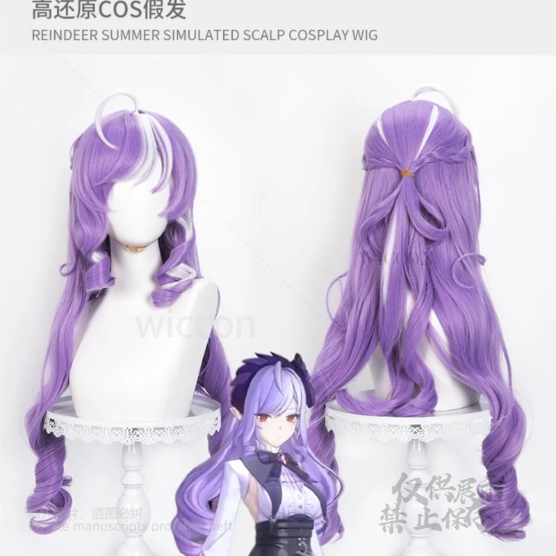 Game Zenless Zone Zero 85cm Long Hair Vivian Wig Mockingbird Vivian ZZZ Cosplay Purple Wig For Women Girls Halloween Cosplay
Game Zenless Zone Zero 85cm Long Hair Vivian Wig Mockingbird Vivian ZZZ Cosplay Purple Wig For Women Girls Halloween Cosplay