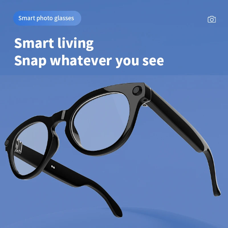 800W Camera Smart AI Glasses Video Recording, Photography Voice Calls Translation Bluetooth Music ChatGPT Blue Light Protection
800W Camera Smart AI Glasses Video Recording, Photography Voice Calls Translation Bluetooth Music ChatGPT Blue Light Protection