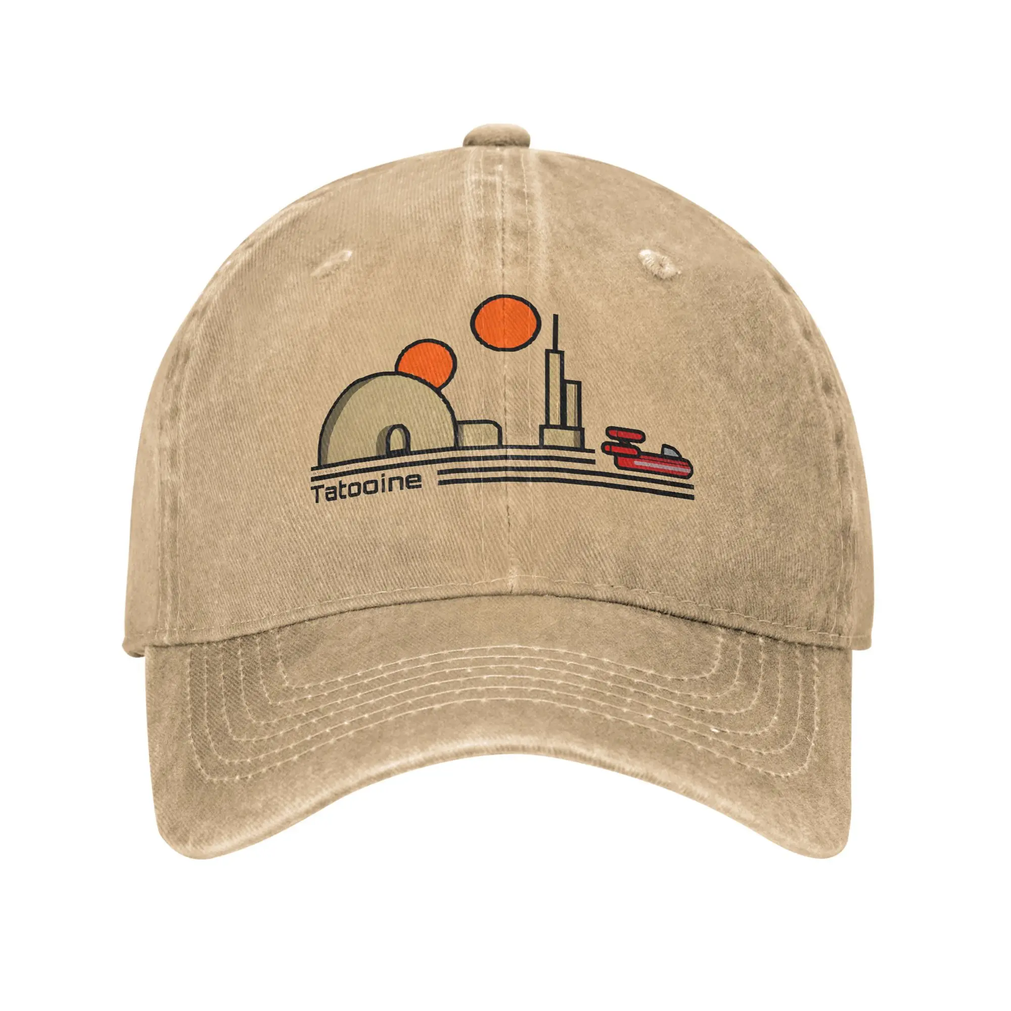Tatooine Travel Poster Baseball Cap Vintage Distressed Denim Sun Cap Unisex Outdoor Activities Adjustable Fit Hats Cap
Tatooine Travel Poster Baseball Cap Vintage Distressed Denim Sun Cap Unisex Outdoor Activities Adjustable Fit Hats Cap