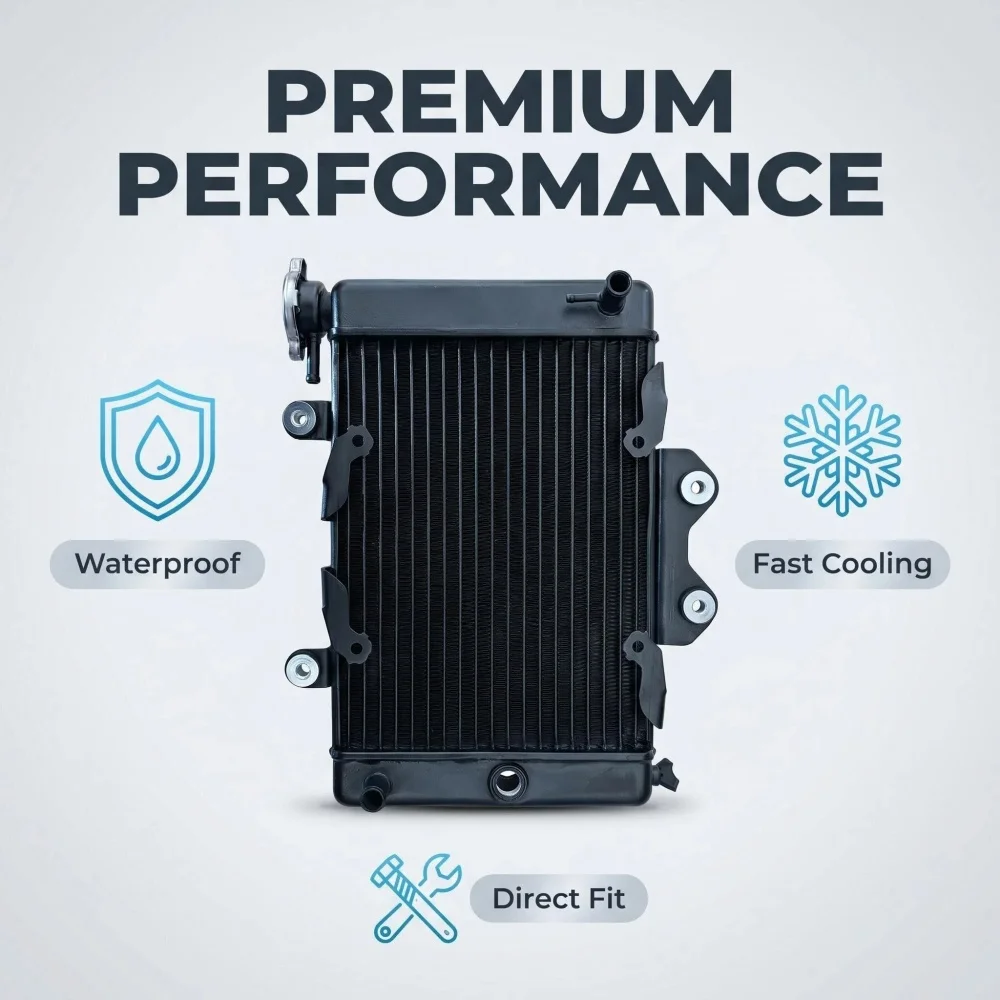 65/75/80℃ Sensor Motorcycle Radiator Water Cooling for 200cc 250cc ATV UTV Dirt Bike Quad Buggy Motorcycle Cooling Radiator
65/75/80℃ Sensor Motorcycle Radiator Water Cooling for 200cc 250cc ATV UTV Dirt Bike Quad Buggy Motorcycle Cooling Radiator