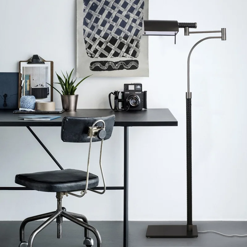 Floor Lamp Modern Metal Lustre LED Room Decor Led Light Home Appliance Standard lamp Bedroom Lamp Living Black Lighting Fixtures
Floor Lamp Modern Metal Lustre LED Room Decor Led Light Home Appliance Standard lamp Bedroom Lamp Living Black Lighting Fixtures
