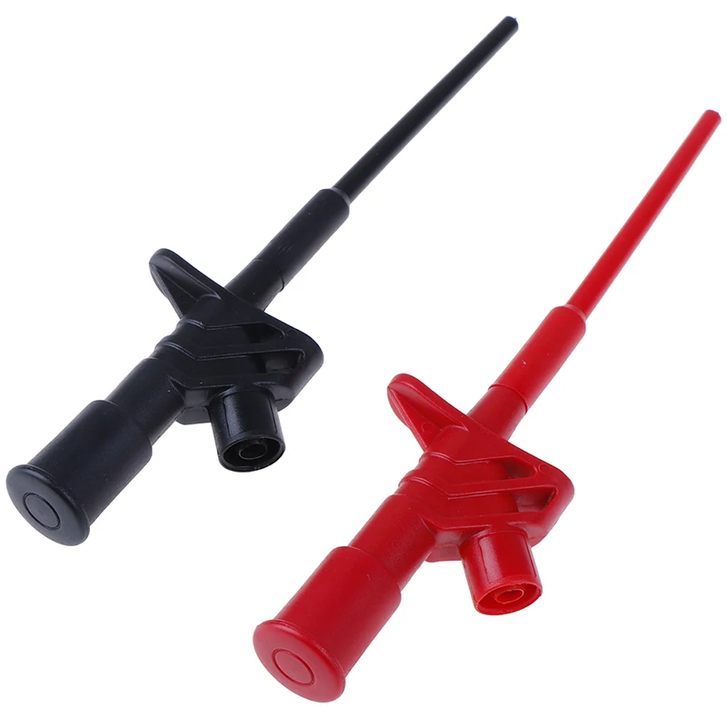 1pc Professional Insulated Quick Test Hook Clip High Voltage Flexible Testing Probe
1pc Professional Insulated Quick Test Hook Clip High Voltage Flexible Testing Probe