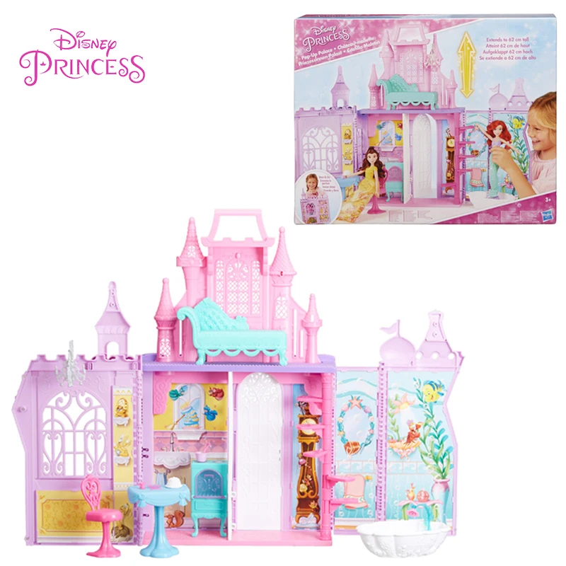 Original Disney Princess Portable Castle Pop-Up Palace Toy Set Girls Play House Interactive Toys Girls Birthday Gifts
Original Disney Princess Portable Castle Pop-Up Palace Toy Set Girls Play House Interactive Toys Girls Birthday Gifts