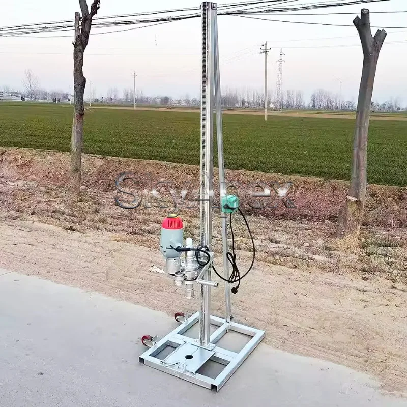 Household 220V Small Bore Water Well Handheld Drilling Machine 2.5KW Stand Type Rack Driller Portable High Efficiency
Household 220V Small Bore Water Well Handheld Drilling Machine 2.5KW Stand Type Rack Driller Portable High Efficiency