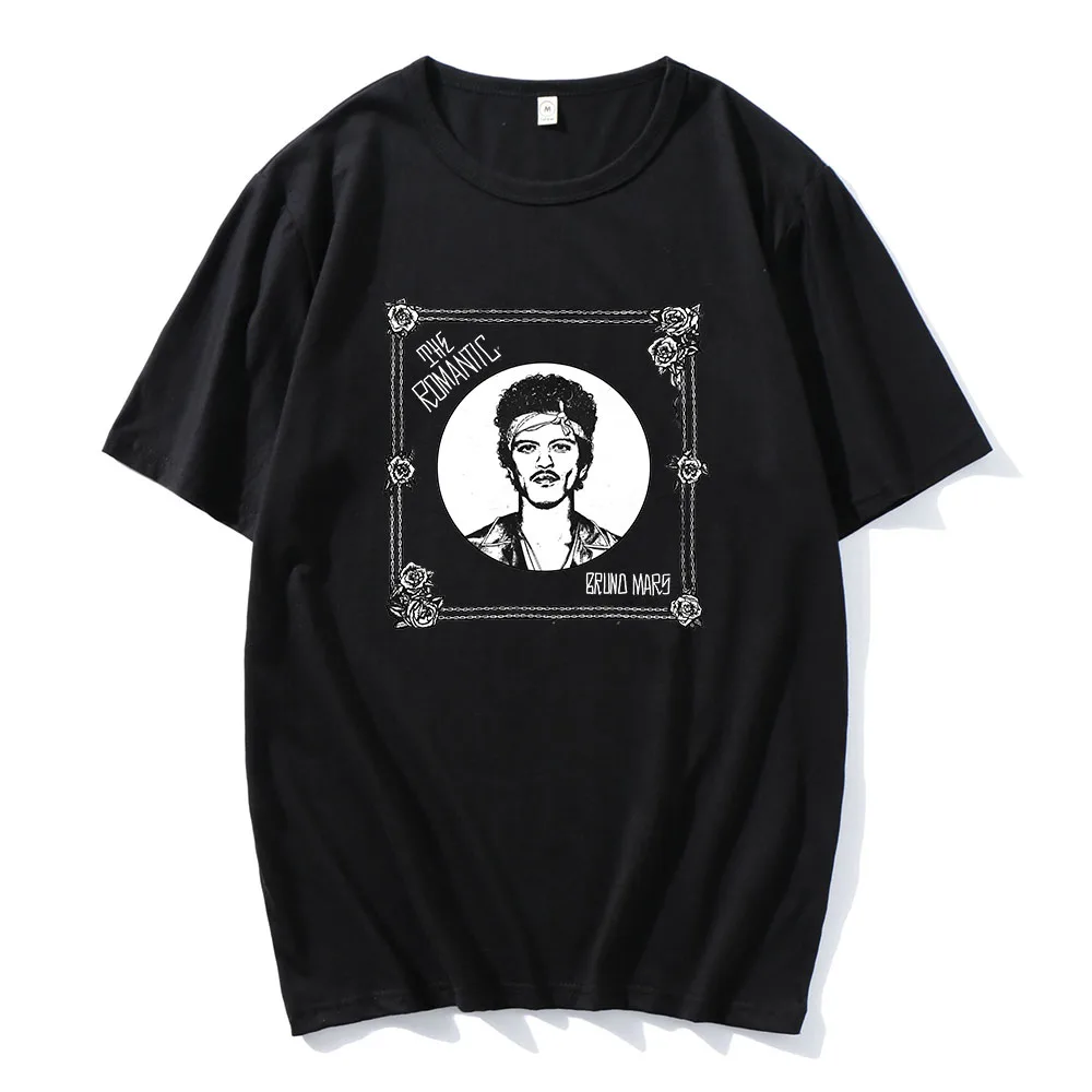 Футболки унисекс в стиле стритвир с дизайном альбома Bruno Mars The Romantic, хлопковые свободные мужские футболки с короткими рукавами, футболки с графическим принтом певца
Футболки унисекс в стиле стритвир с дизайном альбома Bruno Mars The Romantic, хлопковые свободные мужские футболки с короткими рукавами, футболки с графическим принтом певца
