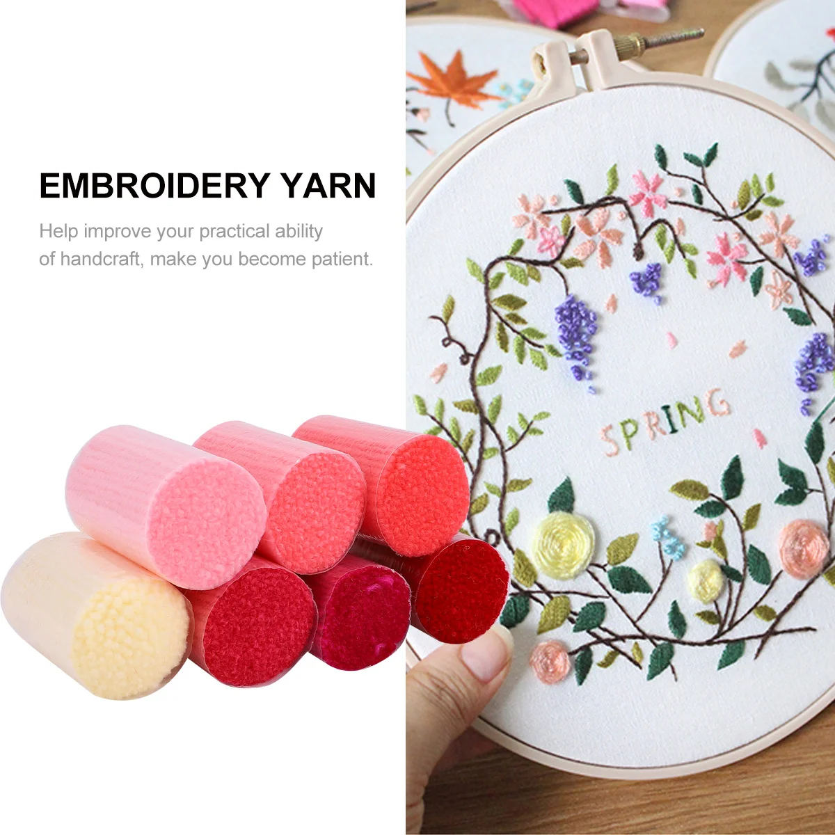 18Pcs Cotton Woolen Yarn Embroidery Threads Set for Pillow Rug Birthday Handcrafts Gloves Clothes Accessories Knitting Yarn
18Pcs Cotton Woolen Yarn Embroidery Threads Set for Pillow Rug Birthday Handcrafts Gloves Clothes Accessories Knitting Yarn