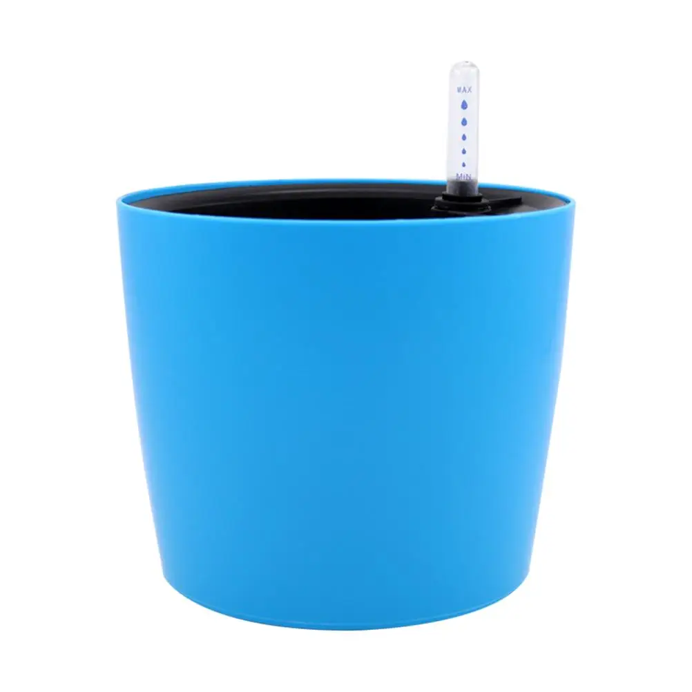 Automatic Self Watering Planter Indoor Flowerpot Plastic Pots for Herbs with Water Display Gardening Project Seedlings Planter
Automatic Self Watering Planter Indoor Flowerpot Plastic Pots for Herbs with Water Display Gardening Project Seedlings Planter