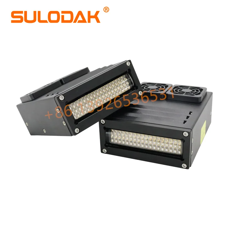 F8020 Air Cooling UV LED Curing Lamp 200W 395NM LED UV Lamp for 6090/6045 Nocai Epson i3200/XP600/TX800 UV Flatbed Printer
F8020 Air Cooling UV LED Curing Lamp 200W 395NM LED UV Lamp for 6090/6045 Nocai Epson i3200/XP600/TX800 UV Flatbed Printer