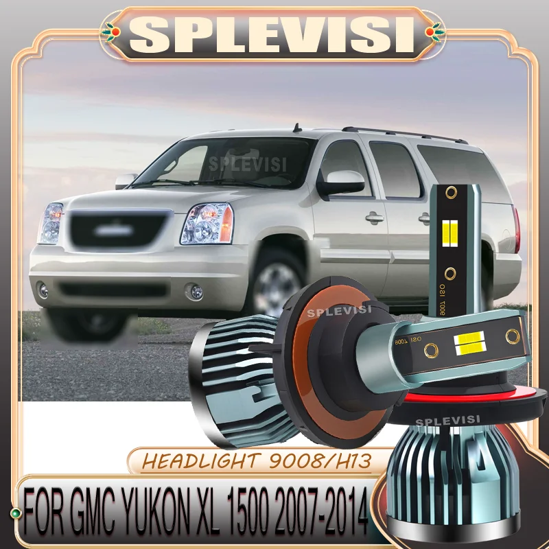 LED Headlight Long Lifespan 60000+ Hours Waterproof IP68 9008/H13 For GMC Yukon XL 1500 2007 2008 2009 2010 2011 2012 2013 2014
LED Headlight Long Lifespan 60000+ Hours Waterproof IP68 9008/H13 For GMC Yukon XL 1500 2007 2008 2009 2010 2011 2012 2013 2014