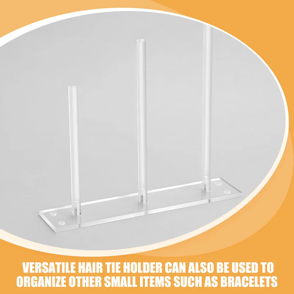 Clear Acrylic Scrunchies Holder Display Stand Hair Tie Organizer Compact Tower Rack for Bracelets Jewelry Accessories
Clear Acrylic Scrunchies Holder Display Stand Hair Tie Organizer Compact Tower Rack for Bracelets Jewelry Accessories