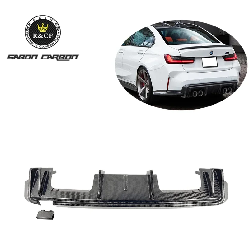 Rear Bumper Diffuser For G80 M3 G82 M4 3D Style Carbon Fiber Rear Bumper Diffuser Lip
Rear Bumper Diffuser For G80 M3 G82 M4 3D Style Carbon Fiber Rear Bumper Diffuser Lip