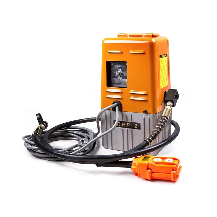 REP-2 700bar Electric Hydraulic Pump 220V 340W 2.6L/min Wired Remote 16.5kg Portable
REP-2 700bar Electric Hydraulic Pump 220V 340W 2.6L/min Wired Remote 16.5kg Portable