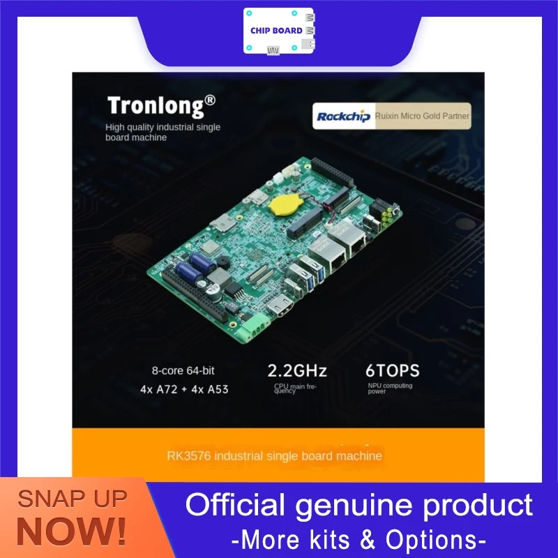 Промышленный SBC Chuanglong RK3576: 8-ядерный процессор ARM с встроенным Linux для систем автоматизации
Промышленный SBC Chuanglong RK3576: 8-ядерный процессор ARM с встроенным Linux для систем автоматизации