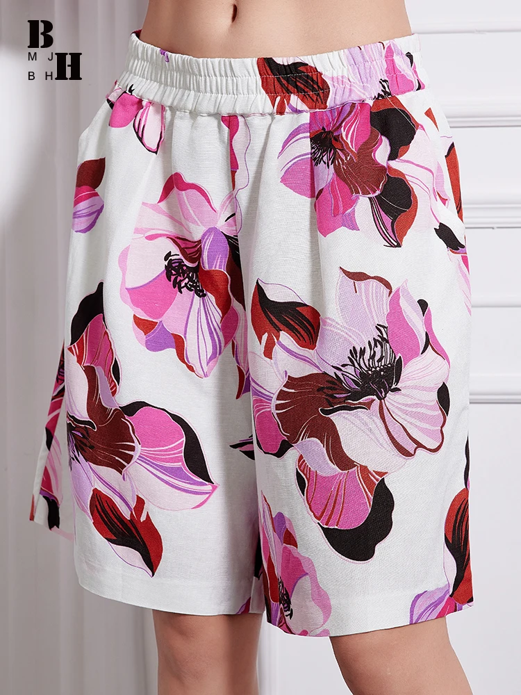 New Plus Size Summer Elegant Beach Casual Cotton Linen Pant Women Floral Print Elastic Waist Trousers Mujer Wide Leg Loose Pants
New Plus Size Summer Elegant Beach Casual Cotton Linen Pant Women Floral Print Elastic Waist Trousers Mujer Wide Leg Loose Pants