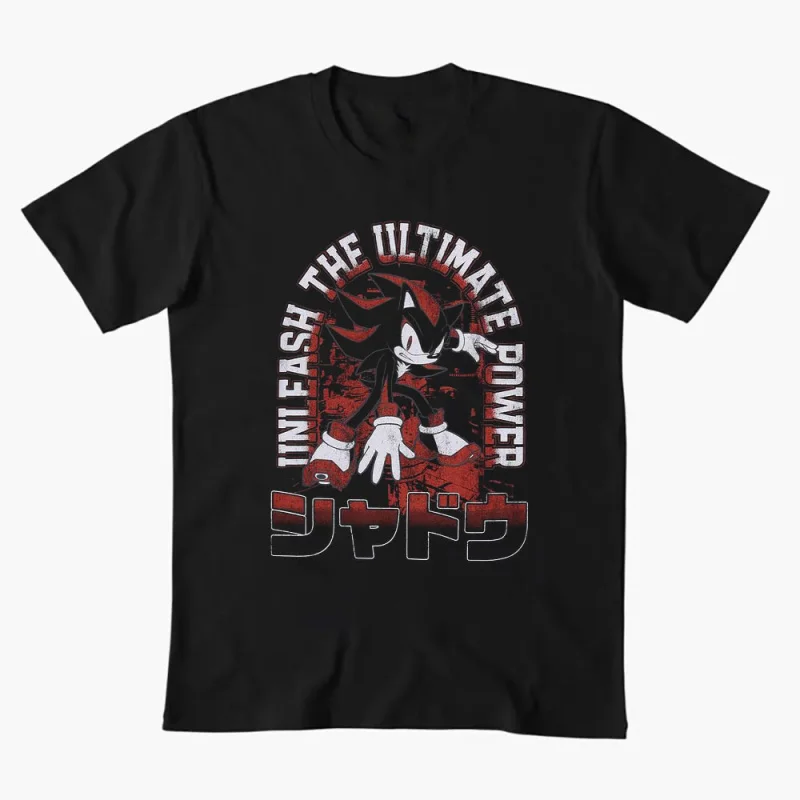 Ultimate Power 0308 Sonic Shadow The Hedgehog Character Anmie Graphic T-Shirt Y2K clothes Cute Cartoon print tee All size tops
Ultimate Power 0308 Sonic Shadow The Hedgehog Character Anmie Graphic T-Shirt Y2K clothes Cute Cartoon print tee All size tops