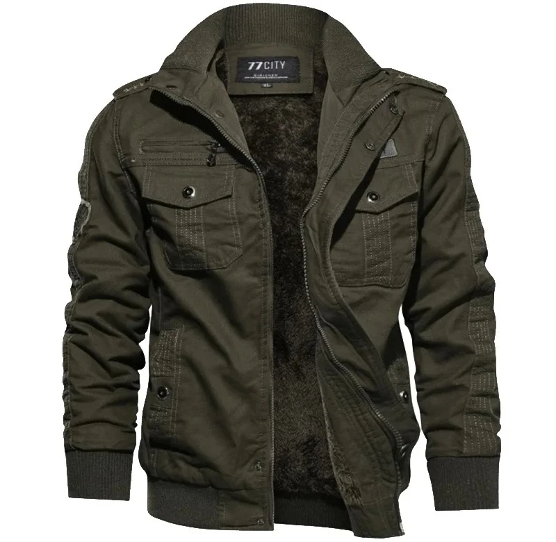 Men's Winter Fleece Tactical Jacket New Business Casual Outdoor Workwear Coat Embroidery Windproof Multiple Pockets
Men's Winter Fleece Tactical Jacket New Business Casual Outdoor Workwear Coat Embroidery Windproof Multiple Pockets